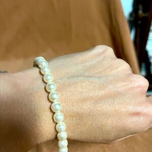 Vintage pearls bracelet